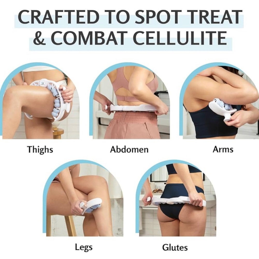 🌸NEW M3 Naturals Anti Cellulite Roller & Lymphatic Drainage Massager. - Picture 2 of 6